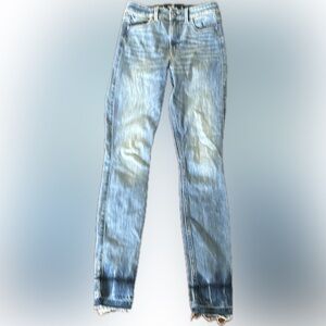 Hollister | high-rise extreme skinny extreme stretch denim washed jeans
